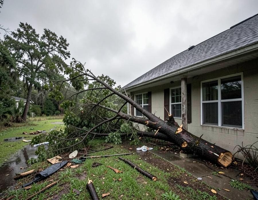 Storm Damage Cleanup